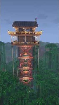 📐 Minecraft | Witch Tower Build