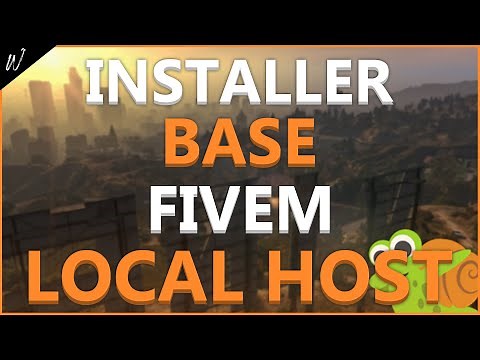 INSTALLER MA BASE FIVEM EN LOCALHOST (Lien en description)