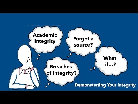 Demonstrating Your Integrity