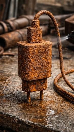 mobile old charger spray rust remove