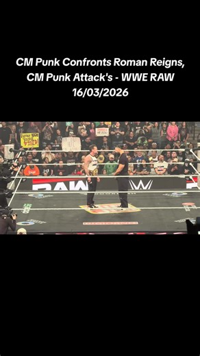 CM Punk Confronts Roman Reigns on WWE Raw