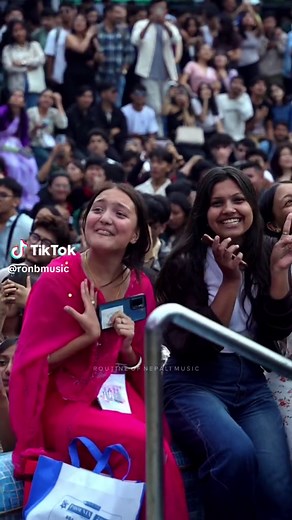 Purna Rai performing ‘Sparsha Sangeet’ live. ❤️ . #routineofnepalimusic #purnarai #sparshasangeet #nepalisong #newsong #crowdcheers