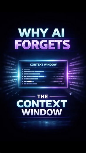 Context Window Explained in 30 Seconds #artificialintelligence #coding #attentionretention