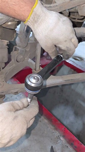 gmc install new tie rod outer #automotive #diy #garage #mechanic