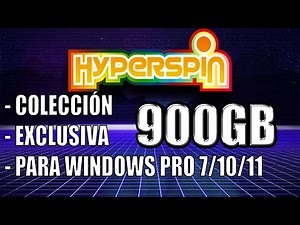 Hyperspin 900GB 19.000 Títulos Interfaz en hd full media | Euforia Retro