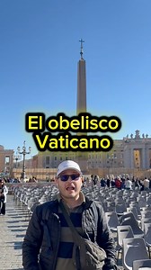 El obelisco Vaticano #Aprendeenfacebook #elvaticano #obelisco #datoscuriosos #interesante #curiosidades #viajes #viajar #historia | Daniel Cardona Caicedo