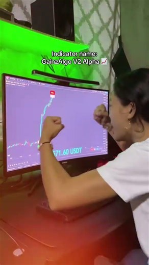 I always use GainzAlgo V2 Alpha indicator 📈 #crypto #stocks #forex #tradingview