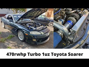 470rwhp Turbo 1uz Toyota Soarer ( Lexus SC400 )