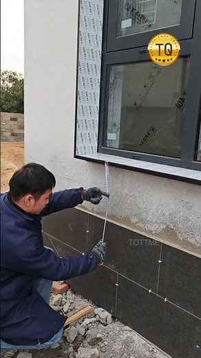 Aluminum alloy exterior window frame installation #construction #aluminum #construction #outdoor