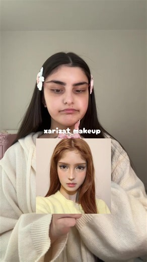 I literally just downloaded red node because of her she’s so stunning 🤭 mirror from @Flower Knows Makeup #douyin #douyinmakeup #makeup #fyp #transistion