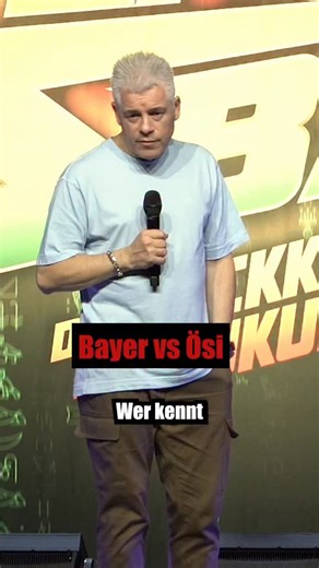 438K views · 9K reactions | Bayer vs Ösi! (Not) lost in translation  Tickets für die aktuelle Tour über den Link in der Bio ☺️ #comedy #standup #lustig | Michael Mittermeier | Facebook