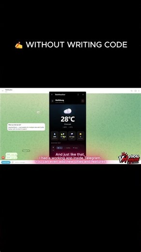 One Prompt → One Telegram App 🤯 | Apps Father