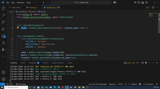 7 - Creating Django Form class