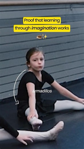 Proof that learning through imagination works 🦔✨ #ballettips