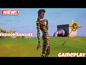 Fortnite Fashion Banshee Skin Gameplay (Full Showcase)