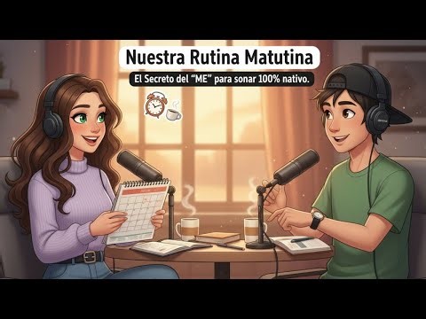 Nuestra Rutina Matutina: Español de la Cama al Café. | Vocabulário de rotina (Steal de 02)