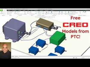 Free Creo Parametric Models from PTC!