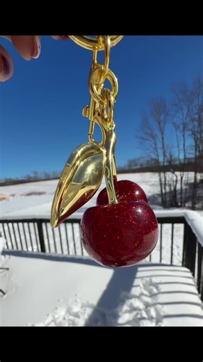This cherry keychain is the easiest way to add a pop of cute to your keys or bag 🍒 Minimal, trendy, and made to last — clips on easy, feels sturdy, and goes with literally everything. Such a fun little everyday accessory (and the reviews are so good 👀) #CherryKeychain #CuteAccessories #BagCharm #KeychainStyle #TikTokShopFinds
