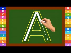 How to Write A to Z Letters Step by Step | Alphabet Writing for Kids | Learn ABC English Letters