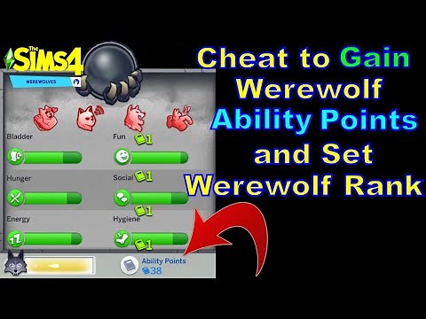 How to Cheat to Set Werewolf Rank and Gain Additional Ability Points