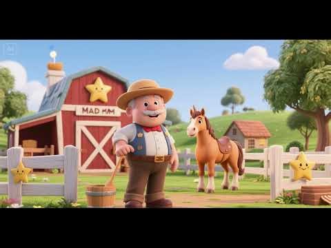 Old MacDonald Had a Star Pony Paddock 🐴🌟🎶 | Magical Farm Song for Kids