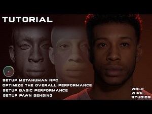 Tutorial - Setup and Optimize Metahuman as NPC - #ue5
