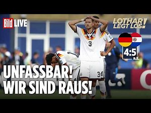 WIR SIND RAUS! Deutschland – Paraguay: Die Analyse mit Lothar Matthäus | Lothar legt los
