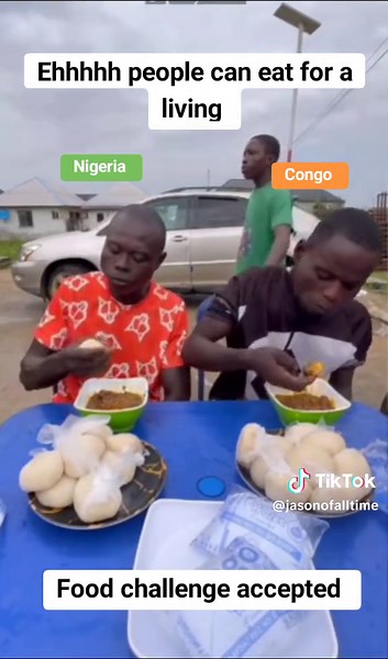 African Food Challenge: Nigerians VS Food Eating Challenge