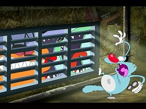 हिंदी Oggy and the Cockroaches - Inside Out (S03E16) - Hindi Cartoons for Kids
