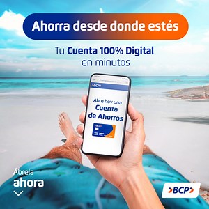 Hazlo simple, hazlo digital 📱💡 Abre tu Cuenta Digital desde cualquier lugar en minutos. ¡Fácil con BCP! 🔑 | Banco de Crédito BCP