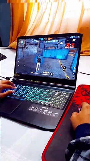 FreeFire Laptop 💻 Gameplay | How To Play FreeFire In Laptop | Acer Nitro 5