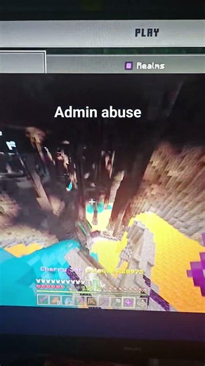 Admin abuse #minecraft