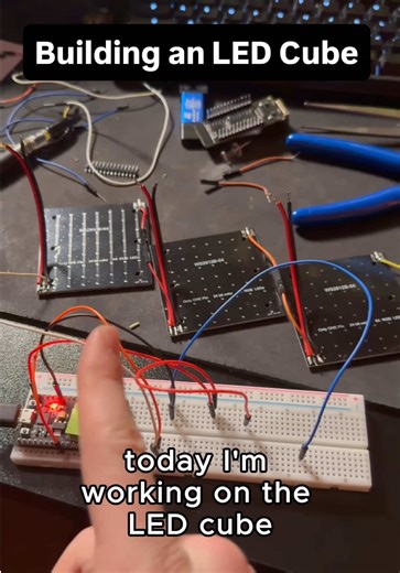 Building an LED Cube: Soldering and Testing Panels