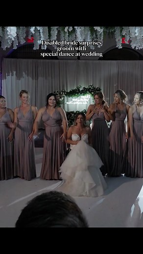 Bride's Surprising Wedding Entrance Dance | USA 2024