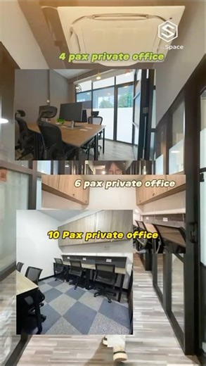 ✨Private Office for 4 pax - 6 pax