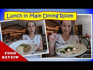 You Won't Believe What's For Lunch On the Sky Princess!