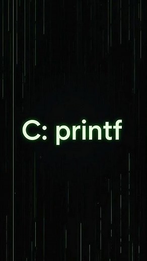 C: Print text with printf()