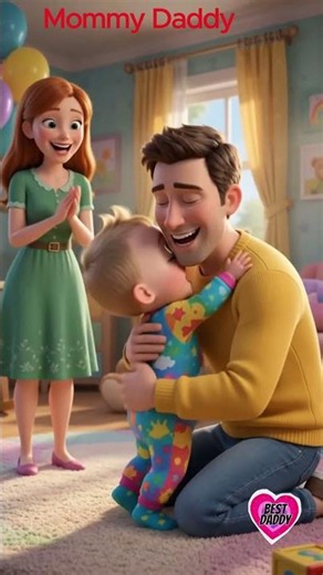 ❤️ I Love My Family | Kids Learning Song#shorts
