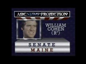 1984 US Presidential Election - ABC Election Night Coverage