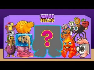 Merge Fellas Brainrot 36 | Gameplay Walkthrough ⁉️ |New Update Final Boss - Reaching Max Level