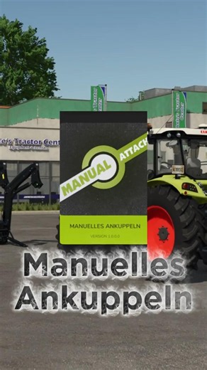 LS25 mehr Realismus durch, Manuelles Ankuppeln #ls25 #ls25mods #landwirtschaftsimulator25