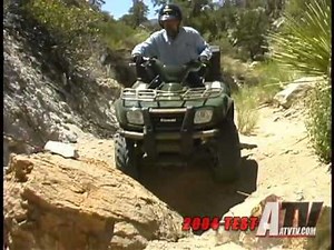ATV Television Test - 2004 Kawasaki Prairie 700