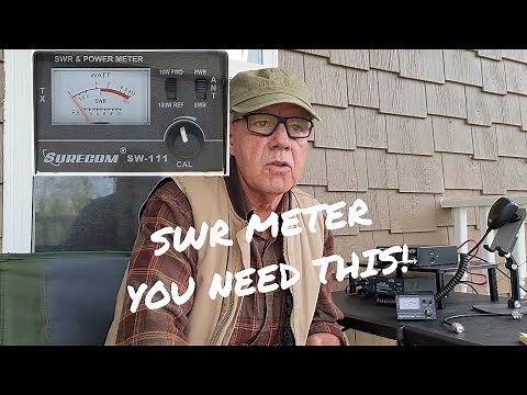 Surecom SW-111 CB Radio SWR meter, power meter