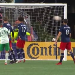 SAVE: Matt Turner, New England Revolution - 34th minute