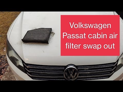 How To Change cabin air filter in 2013 VW Volkswagen Passat. also works in 2012-2014 and 2015.