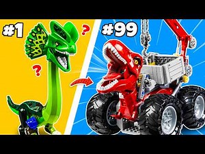 How to Create a Custom LEGO Dinosaur | Bricks UP