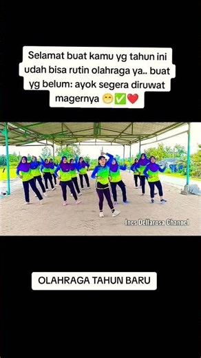 senam tahun baru #shorts #youtubeshorts #viralshorts #trending #dance #senam #sports #tips #new #fyp