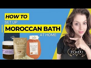 How to create a Moroccan Bath at Home | Exfoliating Glove Review | How to remove body tan at home