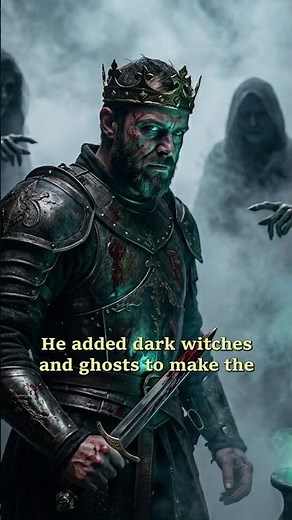 The Tragic Lie of Macbeth🎭 The King Shakespeare Framed for Murder⚔️ #Shakespeare #Macbeth