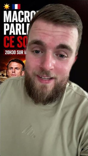 Macron addresses the heatwave at 8:30 PM